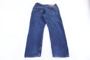 90's Levi's 505 Dark Wash Denim Jeans - Pants - Thrifted Threads