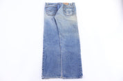 90's Levi's 505 Medium Wash Denim Jeans - Pants - Thrifted Threads