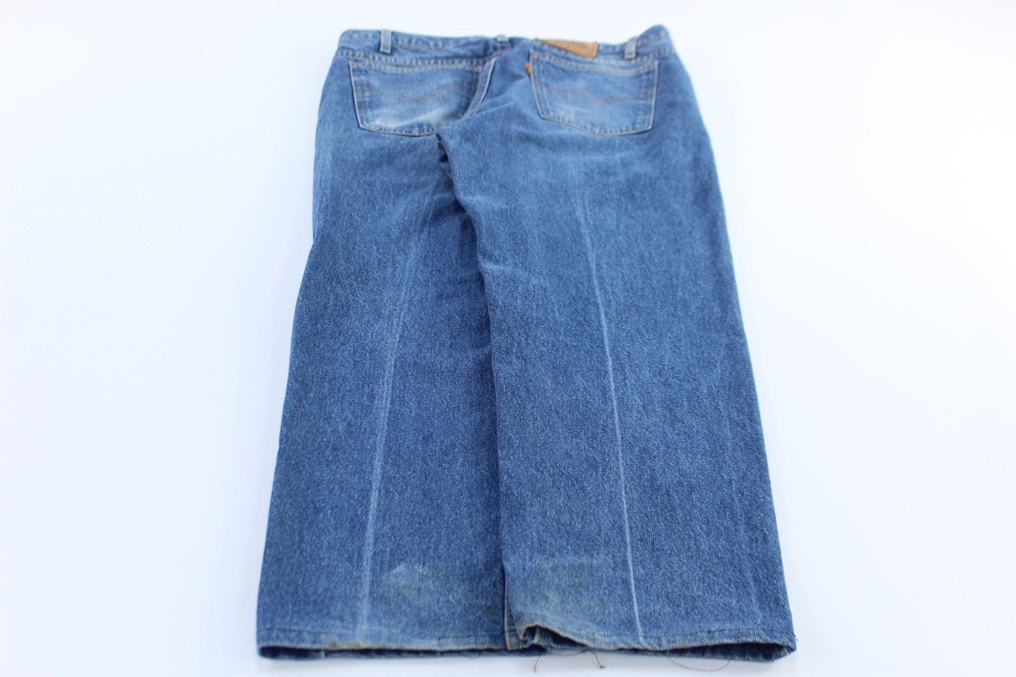 90's Levi's 505 Regular Fit Straight Leg Denim Jeans - ThriftedThreads.com