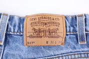 90's Levi's 517 Light Wash Denim Jeans - Pants - Thrifted Threads