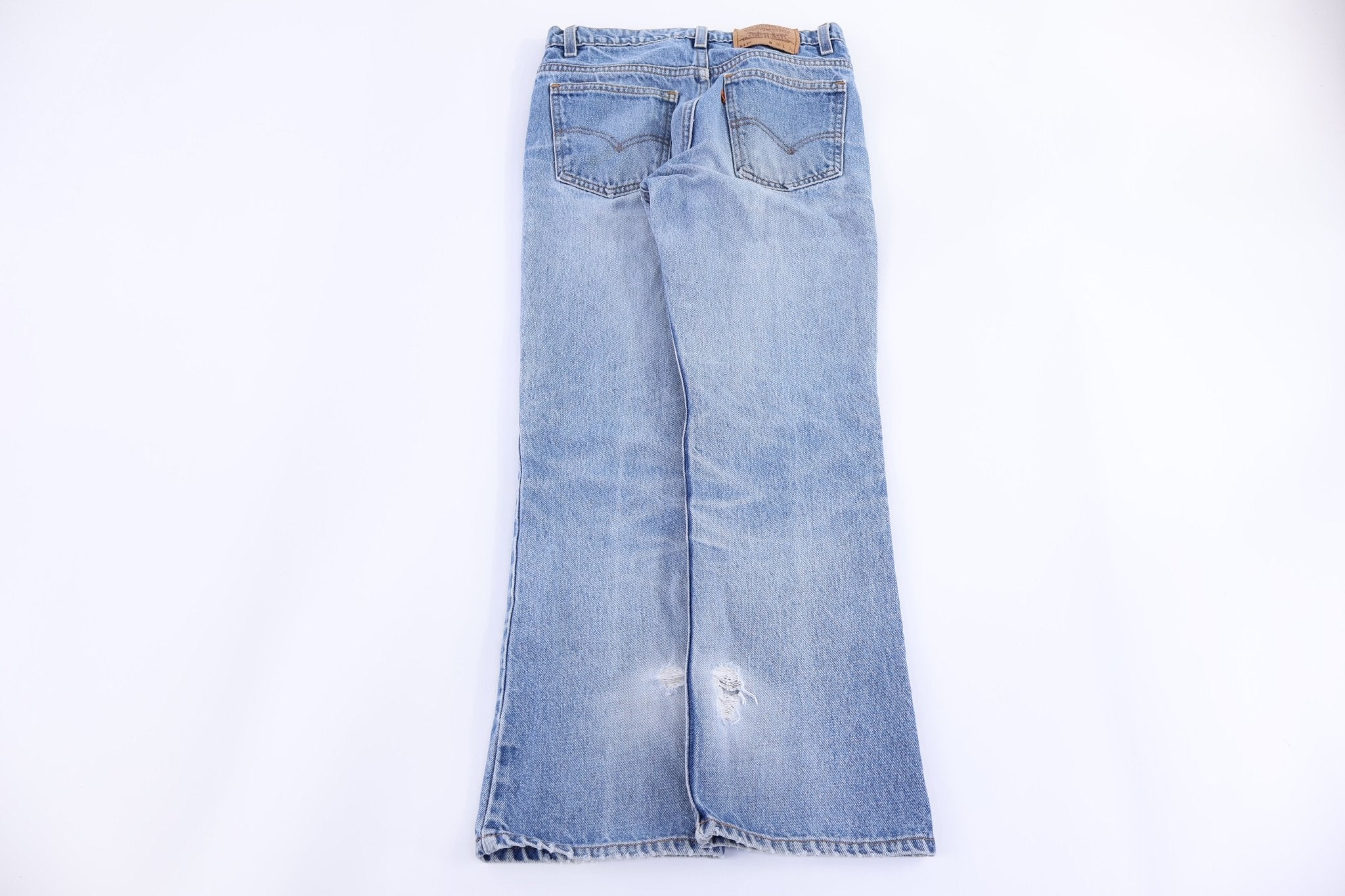 90's Levi's 517 Light Wash Denim Jeans - Pants - Thrifted Threads
