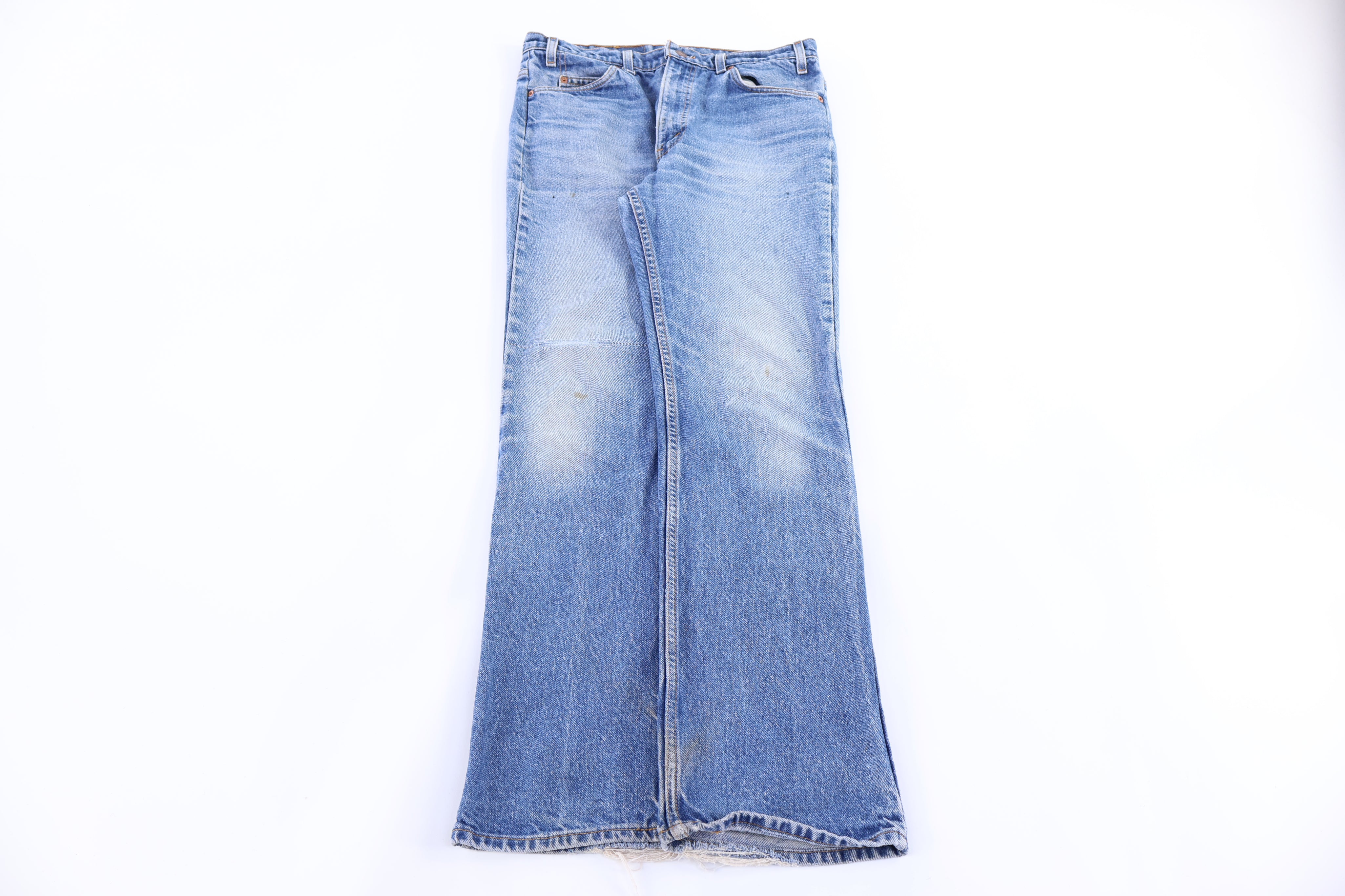 90's Levi's 517 Medium Wash Denim Jeans - pants - Thrifted Threads