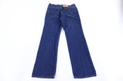 90's Levi's 517 Orange Tab Dark Wash Denim Jeans - Pants - Thrifted Threads