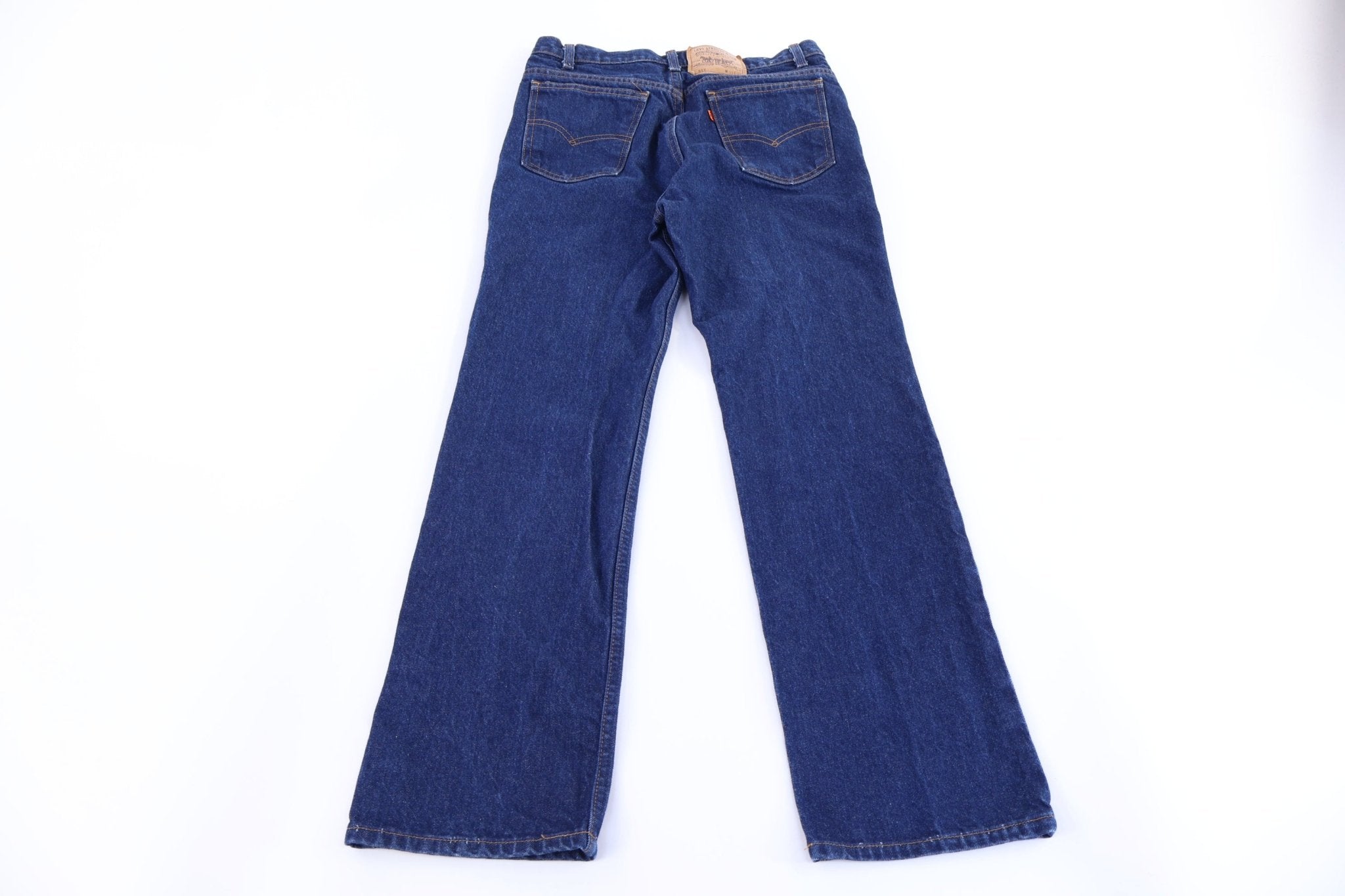90's Levi's 517 Orange Tab Dark Wash Denim Jeans - Pants - Thrifted Threads