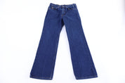 90's Levi's 517 Orange Tab Dark Wash Denim Jeans - Pants - Thrifted Threads