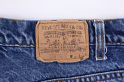 90's Levi's 517 Orange Tab Dark Wash Denim Jeans - Pants/Shorts - Thrifted Threads