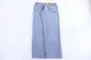 90's Levi's 550 Light Wash Denim Jeans - Pants - Thrifted Threads