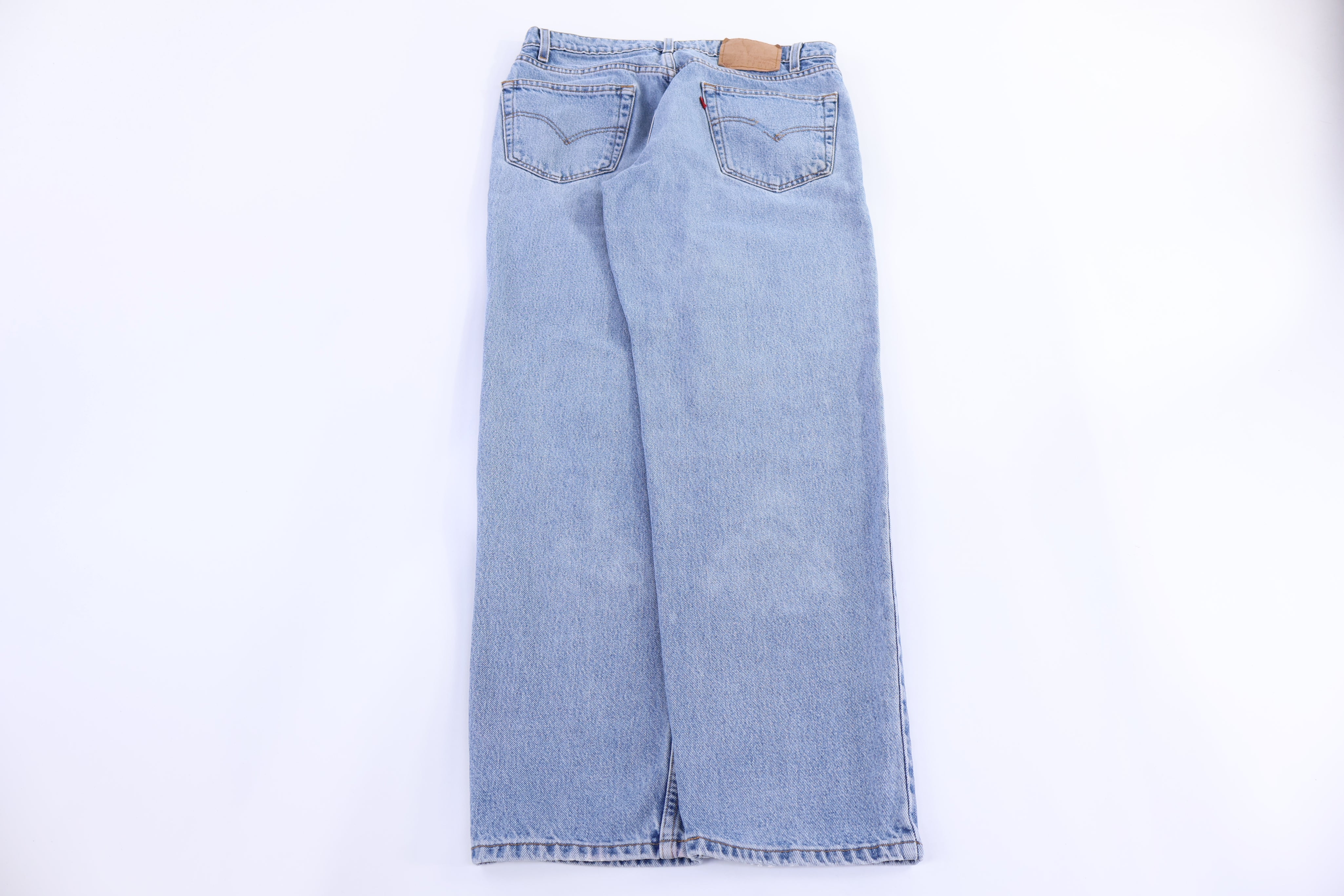 90's Levi's 550 Light Wash Denim Jeans - Pants - Thrifted Threads