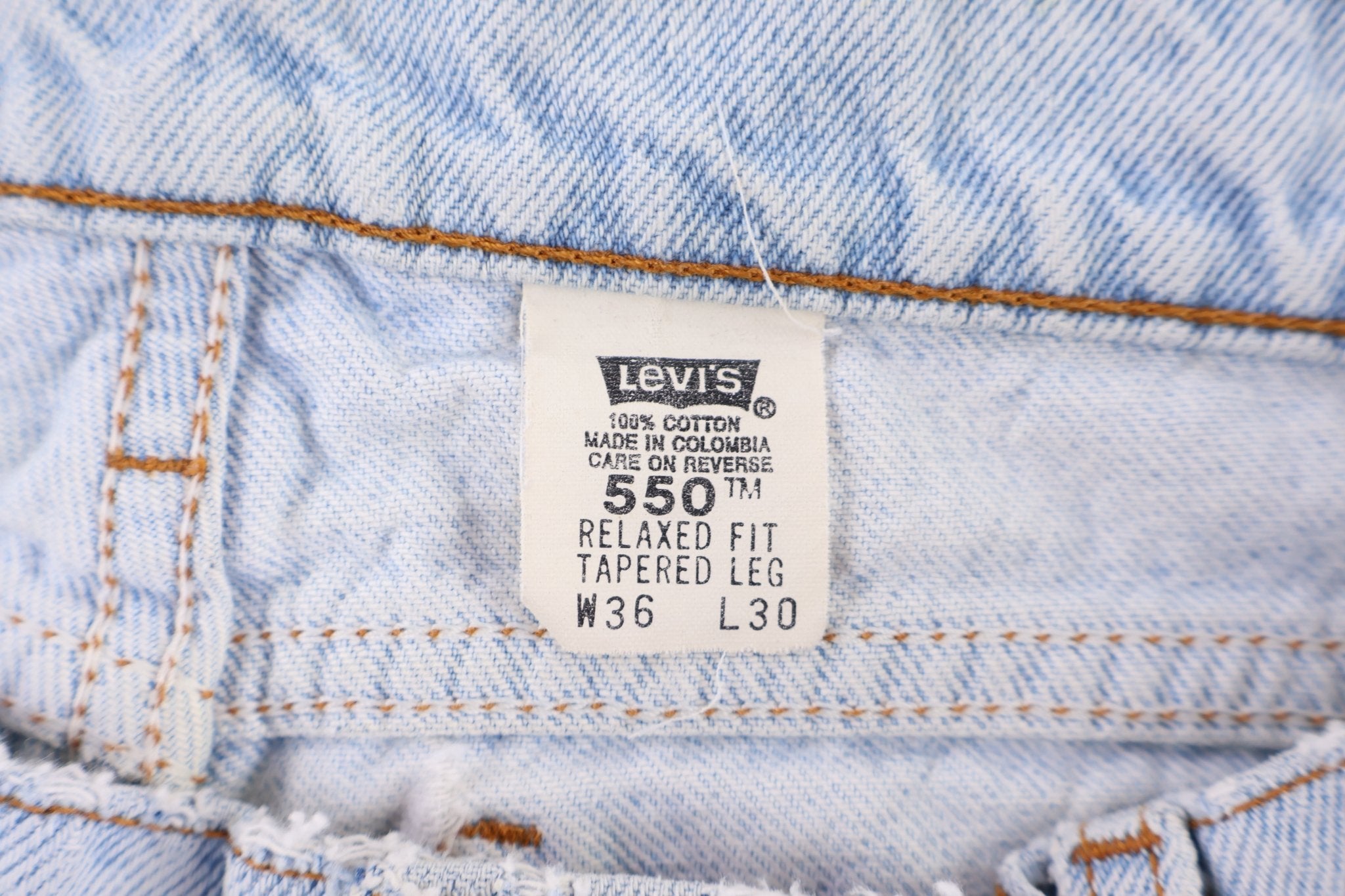 90's Levi's 550 Orange Tab Denim Jeans - Pants/Shorts - Thrifted Threads