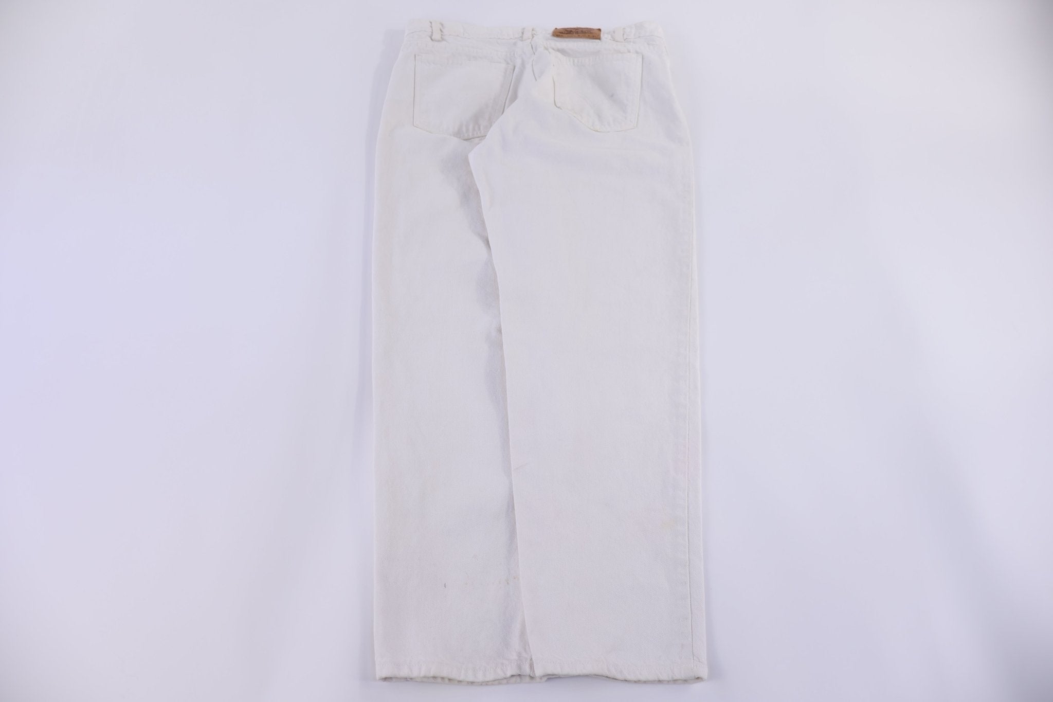 90's Levi's 550 White Denim Jeans - Pants/Shorts - Thrifted Threads