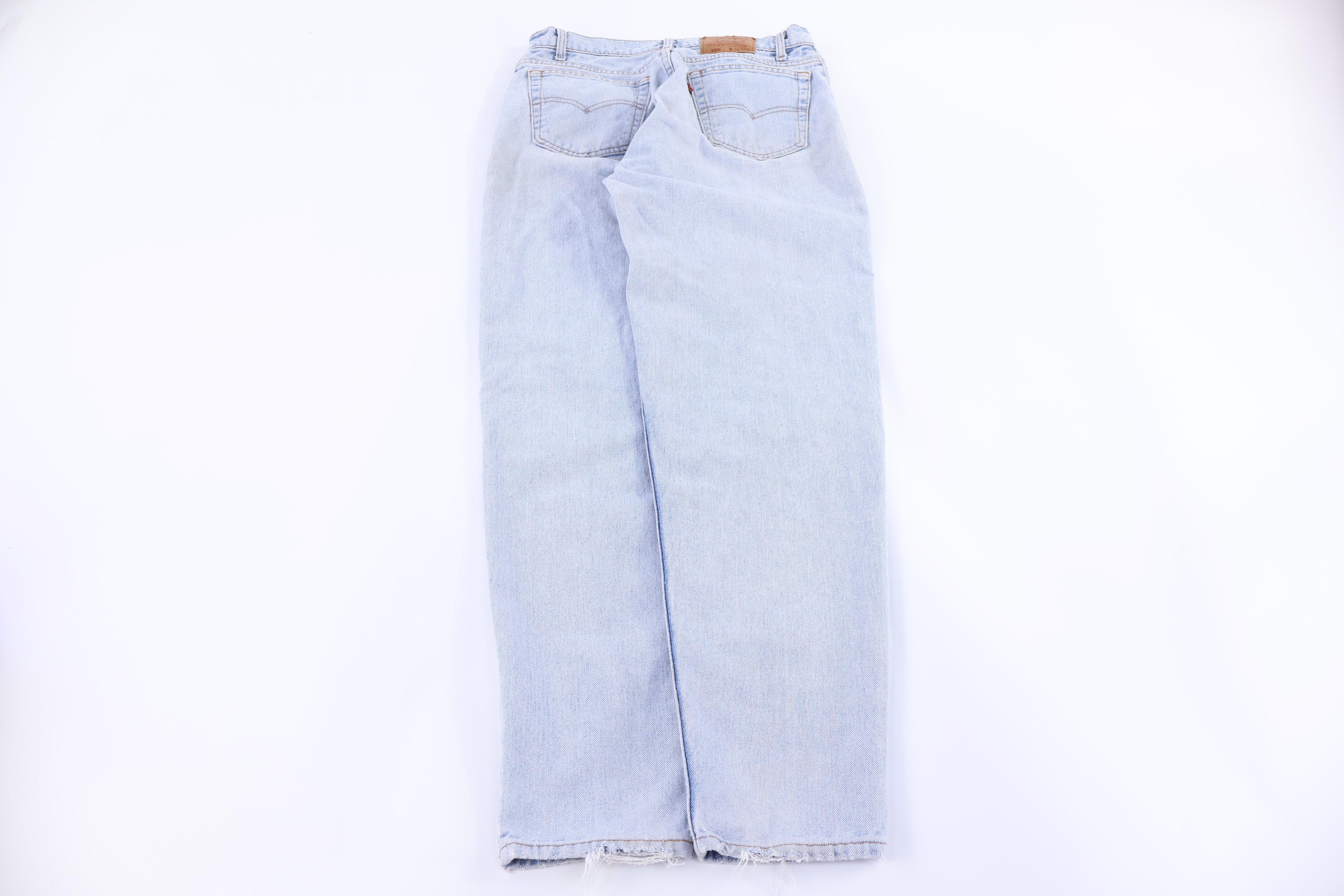 90’s Levi's 560 Light Wash Denim Jeans - Pants/Shorts - Thrifted Threads