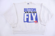 90's Levi's Button Your Fly Sweatshirt - Sweatshirt - Thrifted Threads