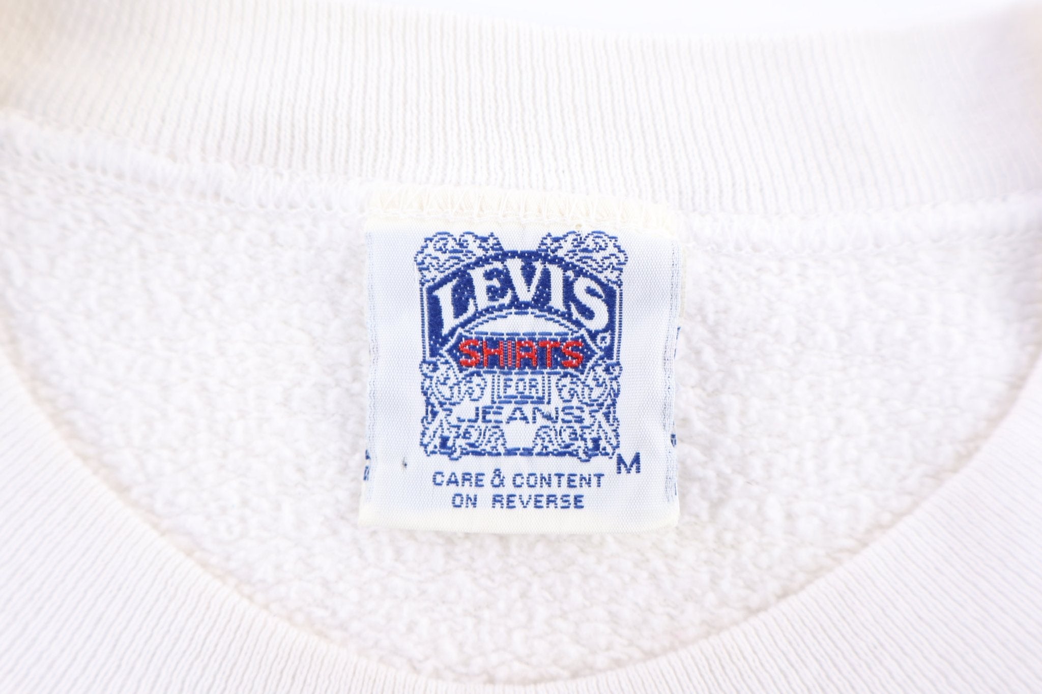 90's Levi's Button Your Fly Sweatshirt - Sweatshirt - Thrifted Threads