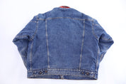 90's Levi's Dark Wash Denim Jacket - Jacket - Thrifted Threads
