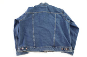90's Levi's Dark Wash Denim Jacket - jacket - Thrifted Threads