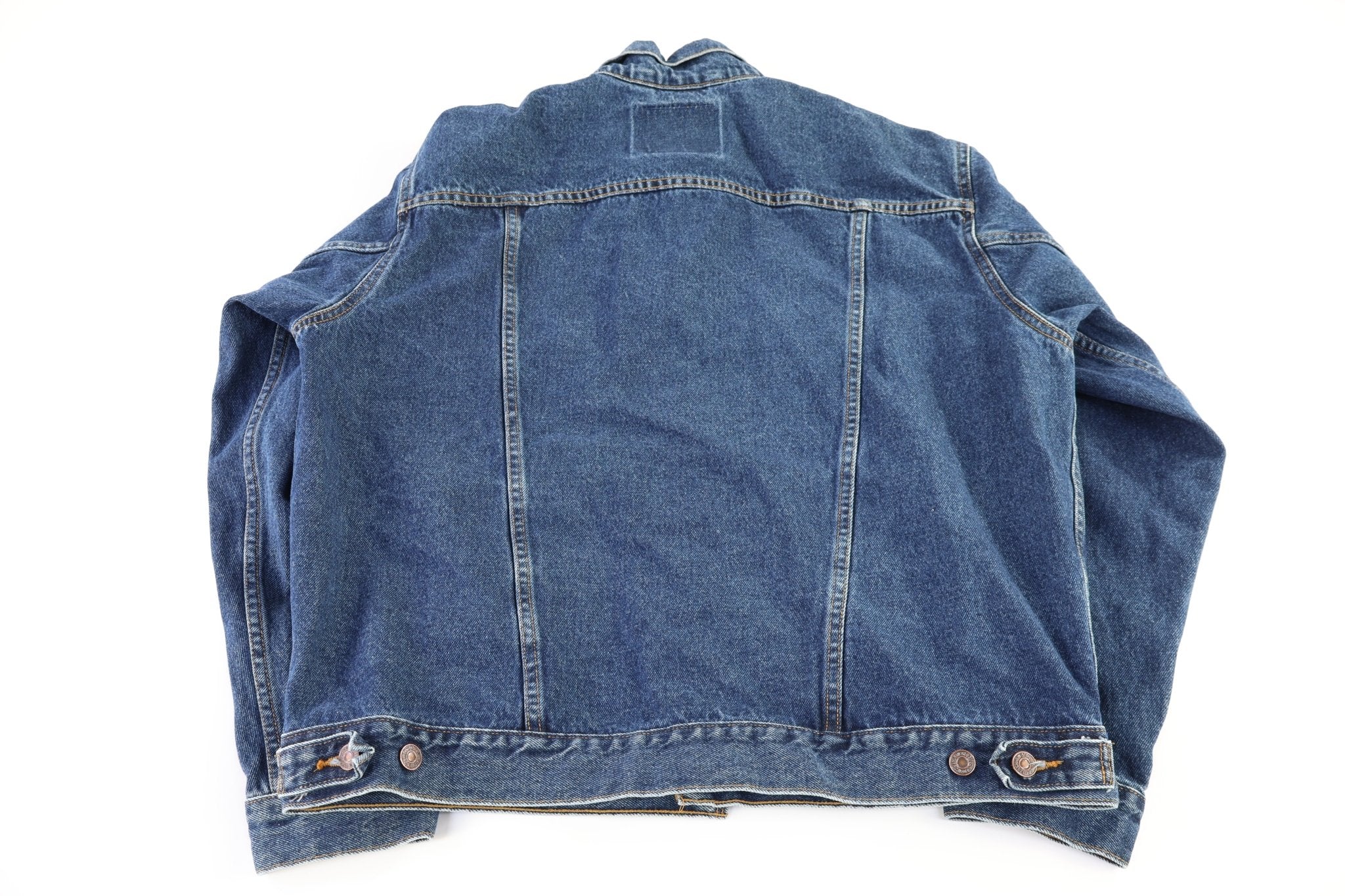 90's Levi's Dark Wash Denim Jacket - jacket - Thrifted Threads
