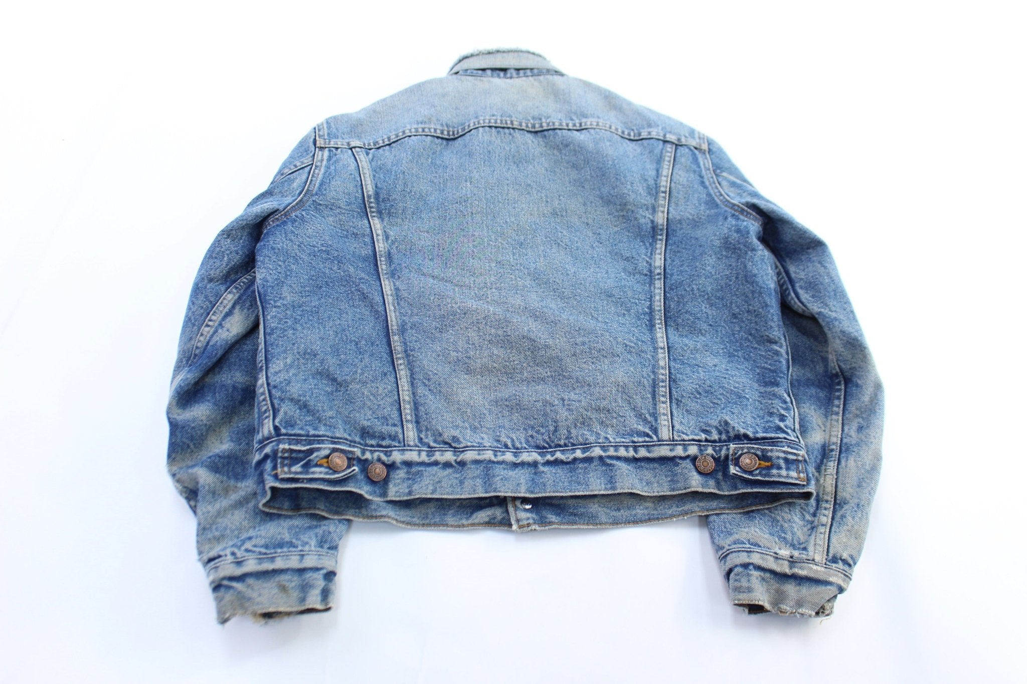 90's Levi's Denim Blanket Lined Jacket - ThriftedThreads.com