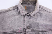 90's Levi's Grey Denim Trucker Jacket - Jacket - Thrifted Threads