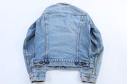 90's Levi's Light Wash Denim Trucker Jacket - ThriftedThreads.com