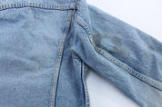 90's Levi's Light Wash Denim Trucker Jacket - ThriftedThreads.com