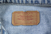 90's Levi's Light Wash Denim Trucker Jacket - ThriftedThreads.com