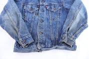 90's Levi's Medium Wash Denim Jacket - Jacket - Thrifted Threads