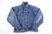 90's Levi's Medium Wash Denim Jacket - Jacket - Thrifted Threads