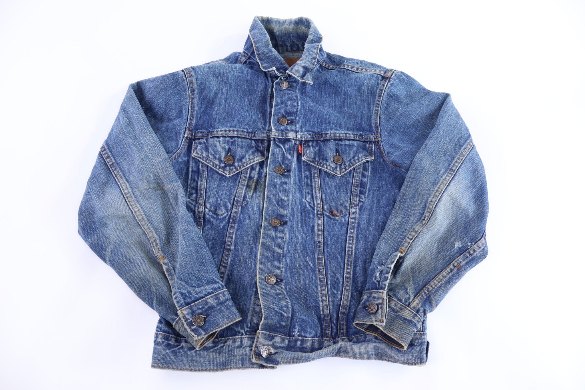 90's Levi's Medium Wash Denim Jacket - Jacket - Thrifted Threads