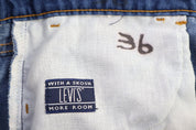 90's Levi's Orange Tab Dark Wash Denim Jeans - Pants - Thrifted Threads