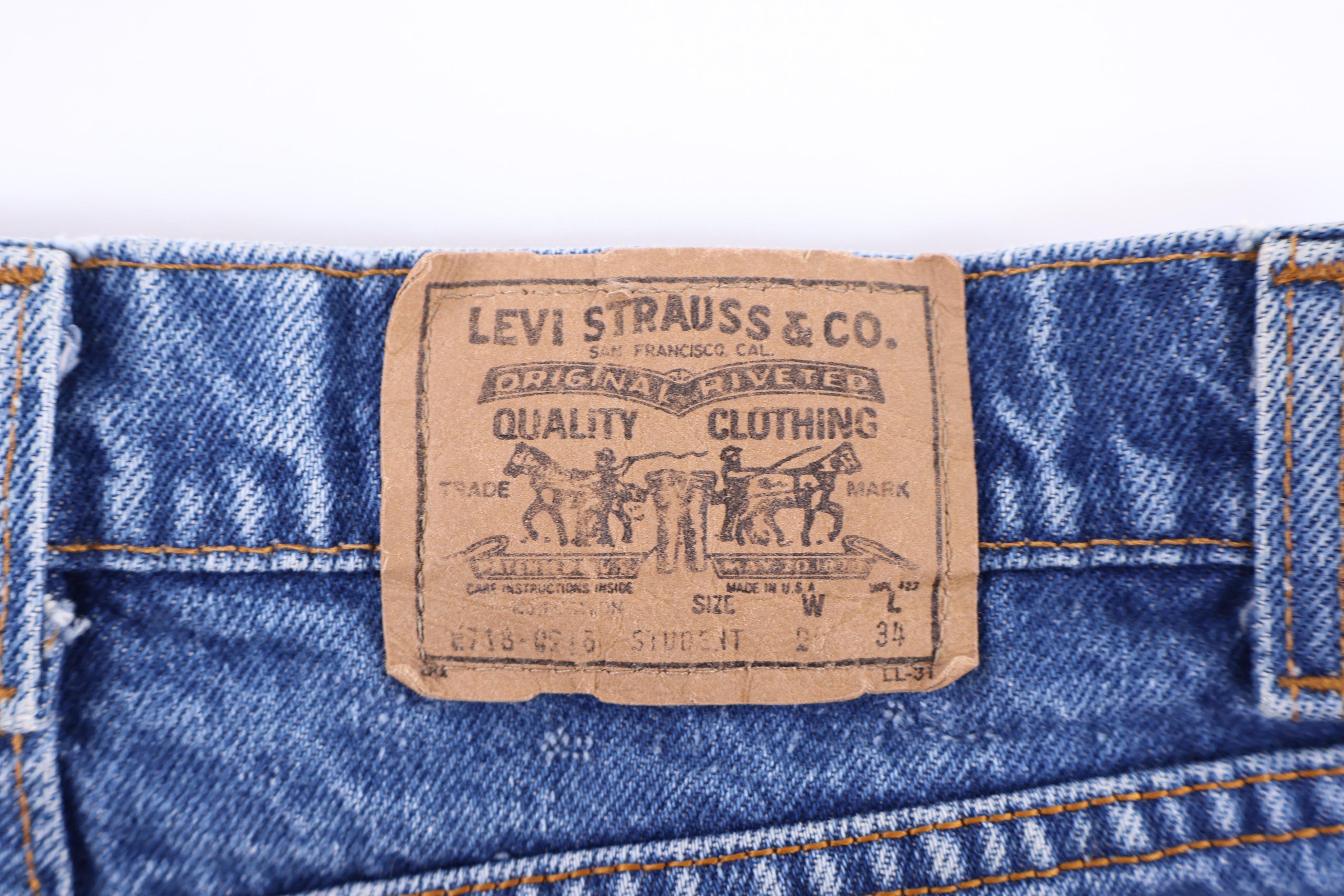 90's Levi's Orange Tab Denim Jeans - Pants/Shorts - Thrifted Threads