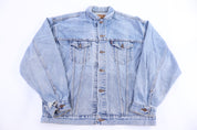 90's Levi's Orange Tab Medium Wash Denim Jacket - Jacket - Thrifted Threads