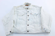 90's Levi's White Denim Jacket - ThriftedThreads.com