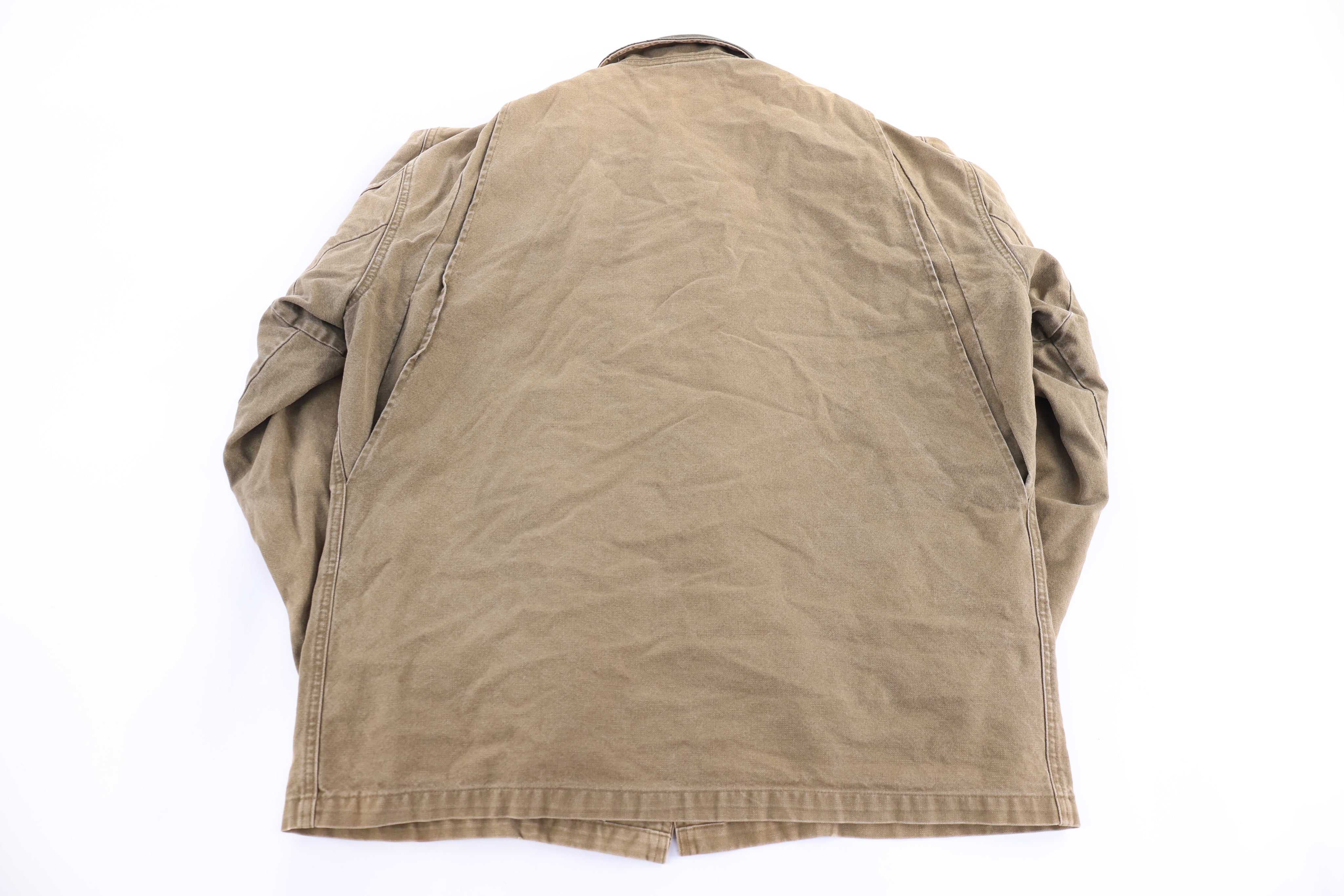 90's L.L. Bean Khaki Chore Jacket - Jacket - Thrifted Threads