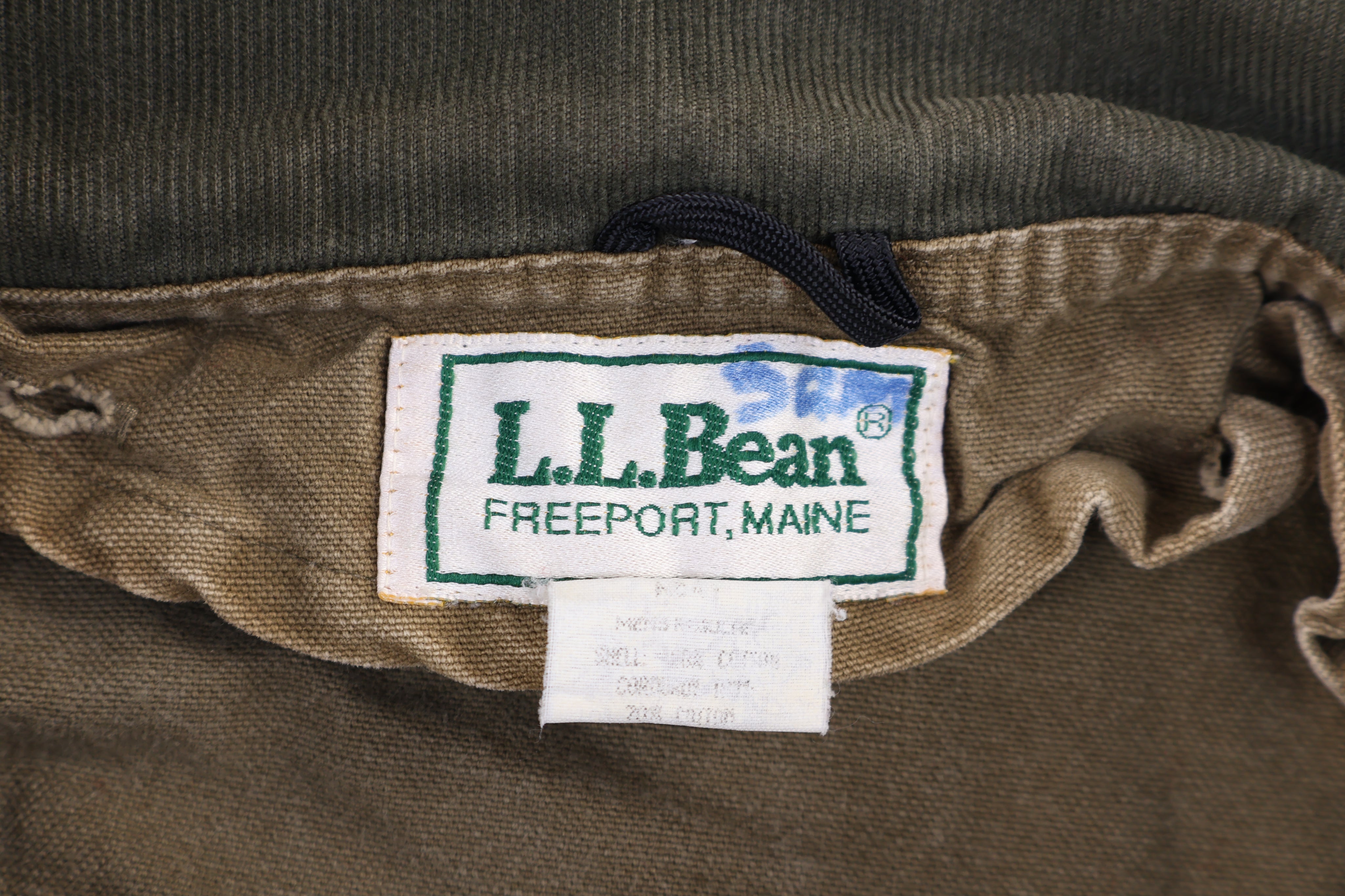 90's L.L. Bean Khaki Chore Jacket - Jacket - Thrifted Threads