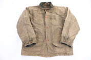 90's L.L. Bean Khaki Chore Jacket - Jacket - Thrifted Threads