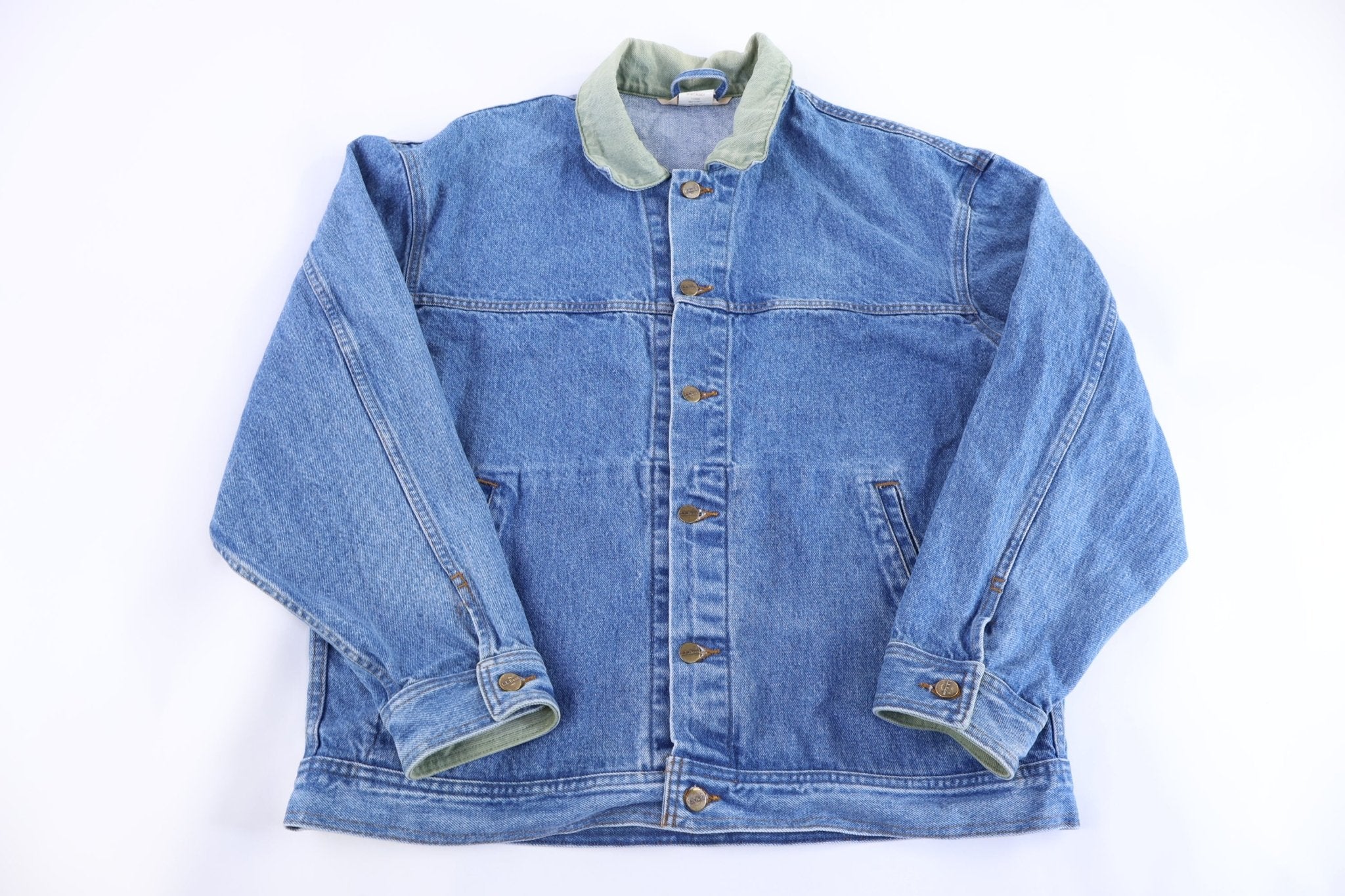 90's L.L. Bean Medium Wash Denim Jacket - Jacket - Thrifted Threads