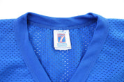 90's Logo 7 Black Blue & Red Eagles Football Jersey - ThriftedThreads.com