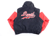90's Logo 7 New Jersey Devils Hockey Puffer Jacket - Jacket - Thrifted Threads