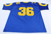 90's Logo Athletic 36 Yellow & Blue Football Jersey - Jerseys/Tanks - Thrifted Threads