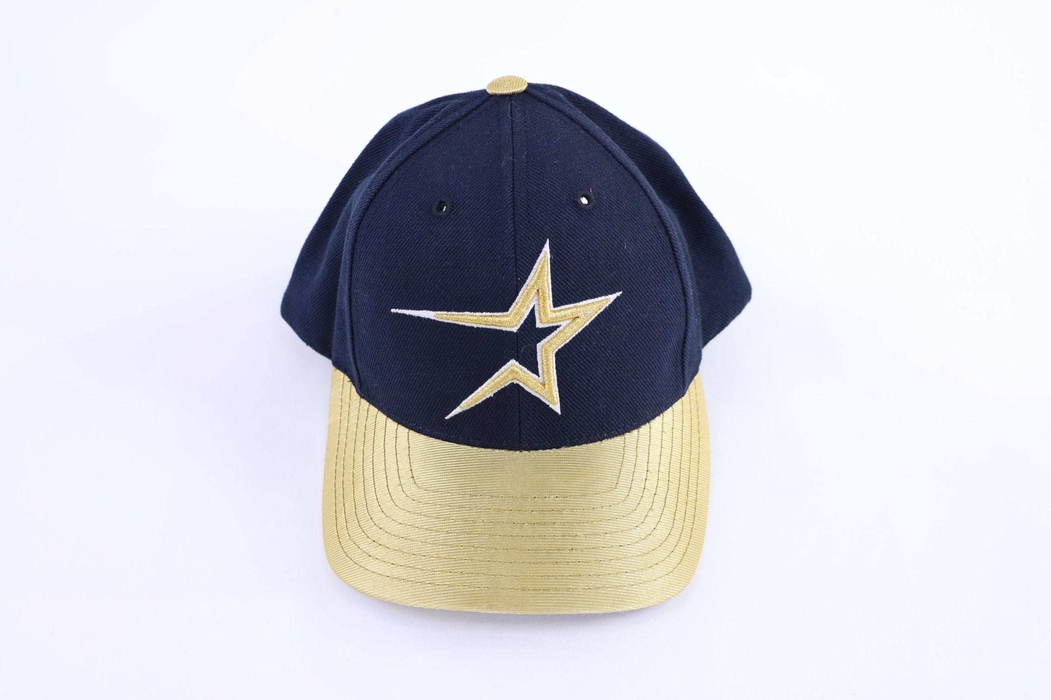 90's Logo Athletic Houston Astros Baseball Snapback Hat - Hats - Thrifted Threads