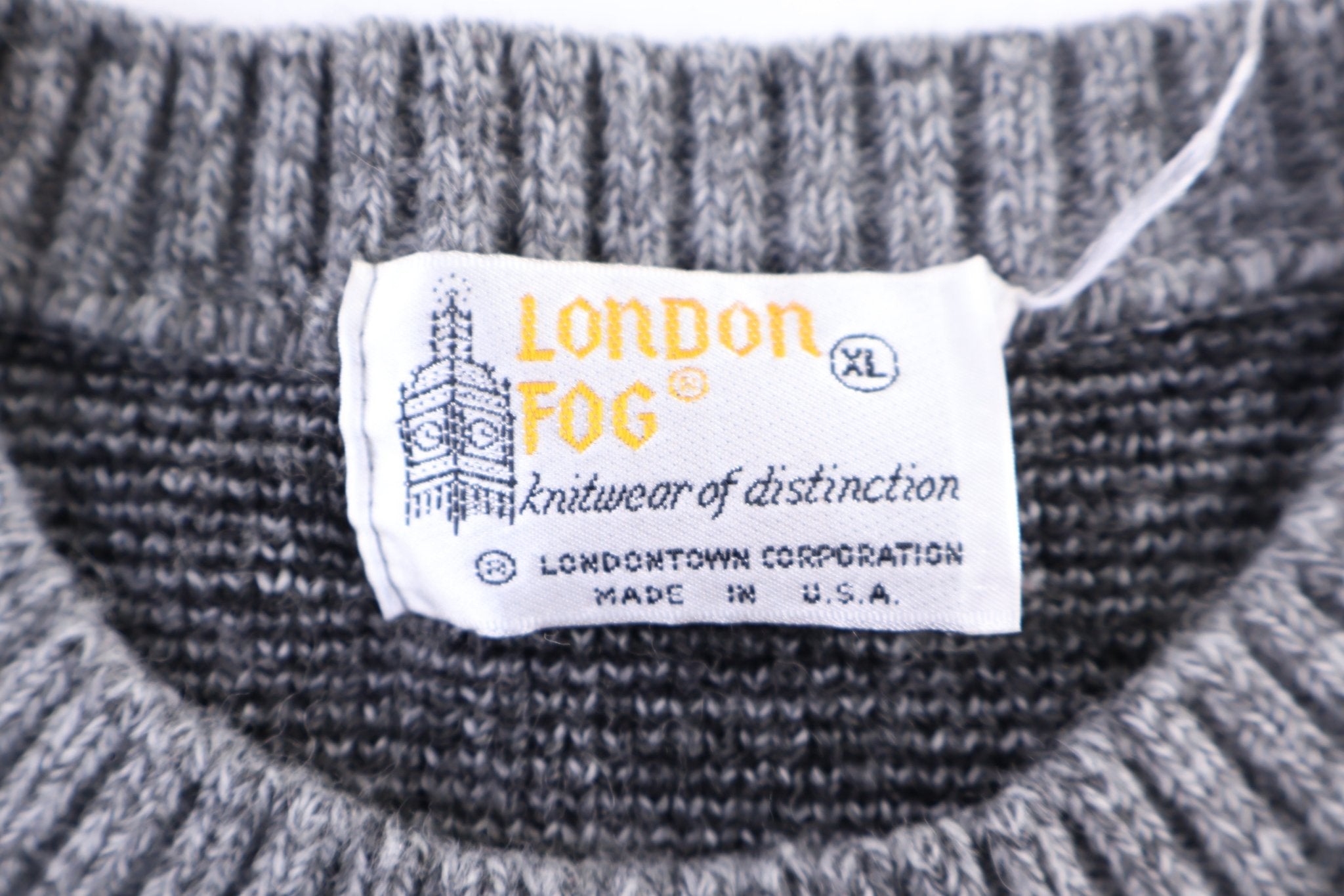 90's London Fog Knit Sweater - Sweater - Thrifted Threads