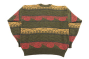 90's London Fog Multicolor Knit Sweater - Sweater - Thrifted Threads