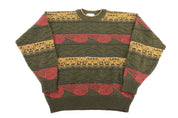 90's London Fog Multicolor Knit Sweater - Sweater - Thrifted Threads