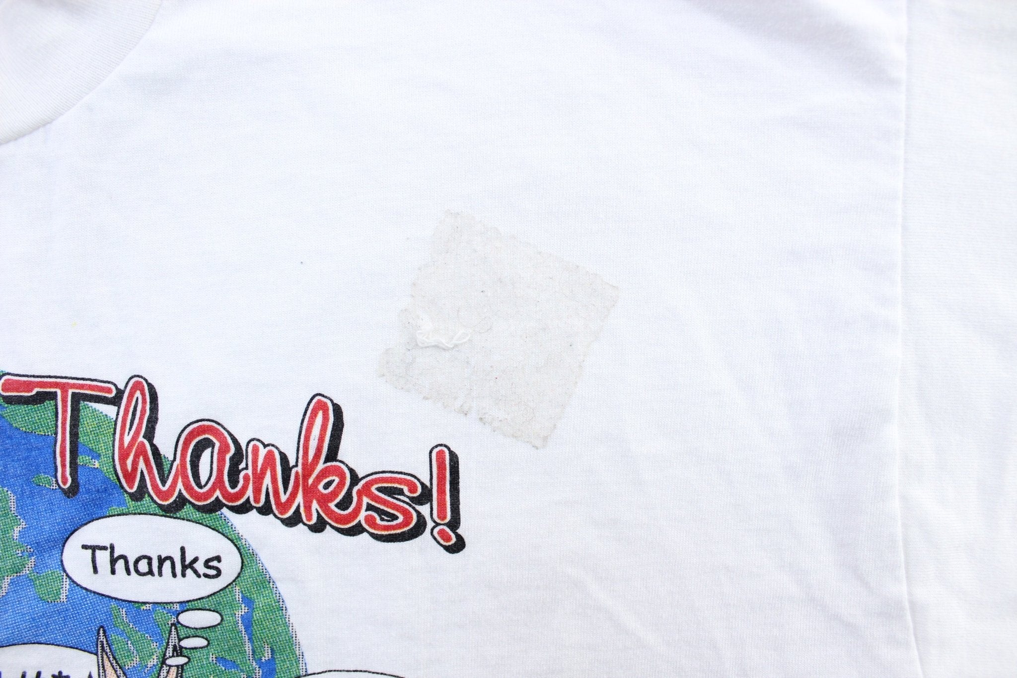 90's Looney Tunes A World of Thanks T-Shirt - ThriftedThreads.com