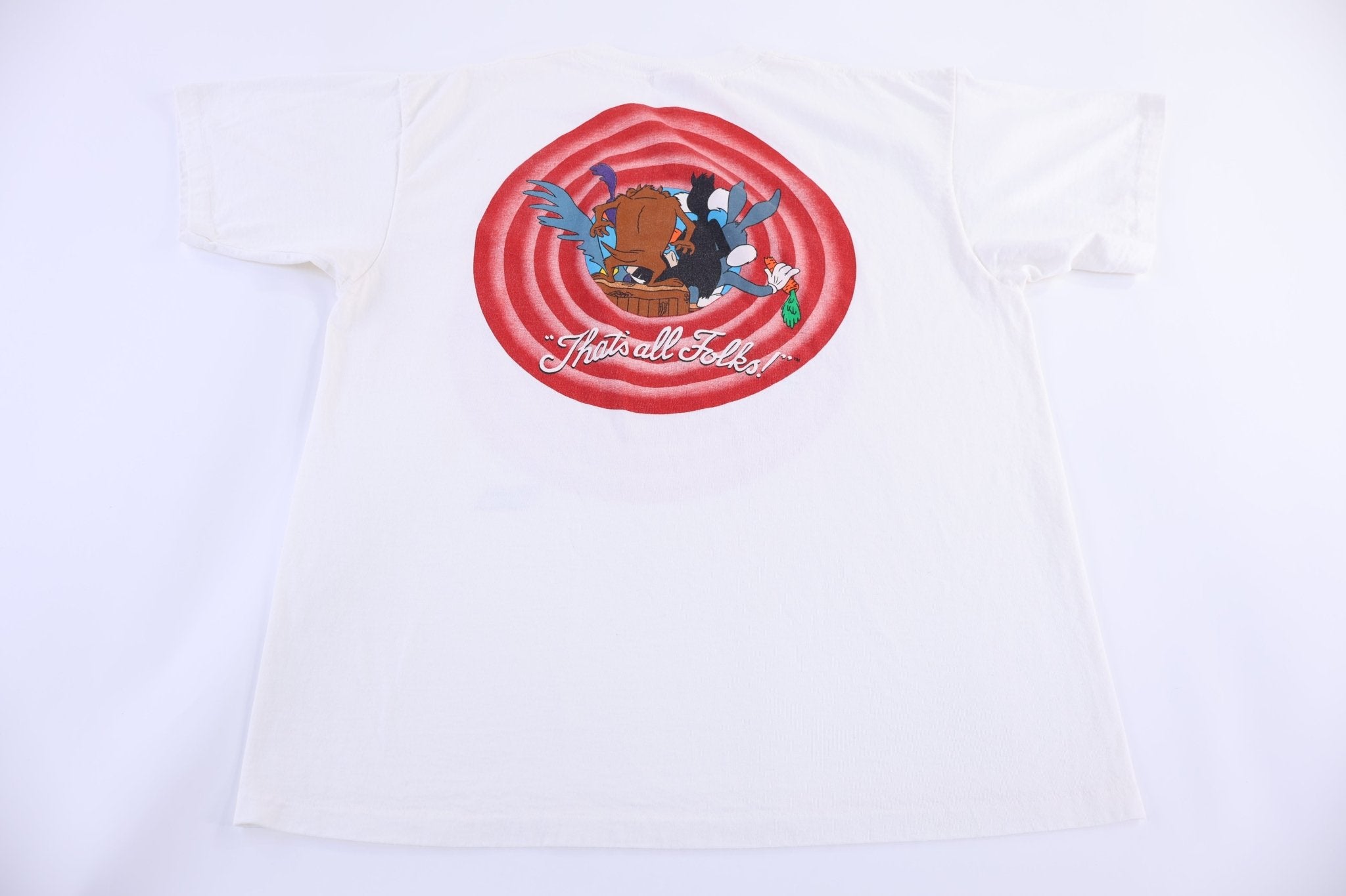 90's Looney Tunes Bullseye Graphic T-shirt - Shirts & Tops - Thrifted Threads