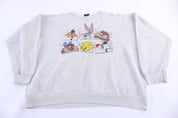 90's Looney Tunes Graphic Sweatshirt - Sweatshirt - Thrifted Threads