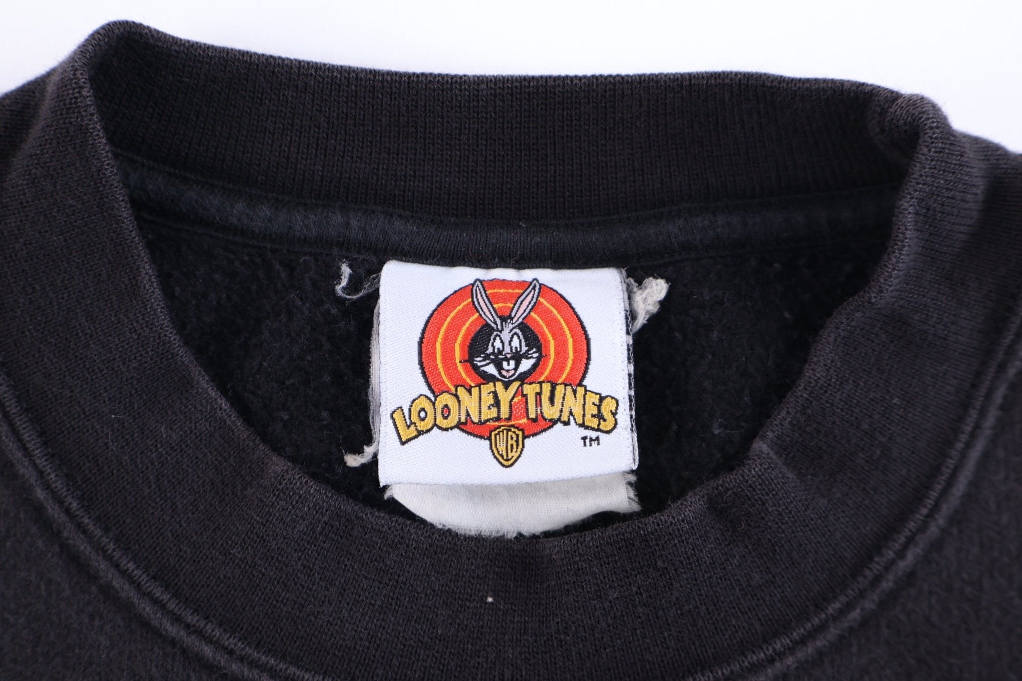 90's Looney Tunes Tasmanian Devil Got Coffee? Sweatshirt - Sweatshirt - Thrifted Threads