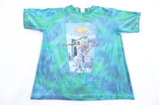 90's Looney Tunes Taz Boards Tie Dye T-shirt - Shirts & Tops - Thrifted Threads