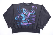 90's Looney Tunes Taz The Devil Graphic Sweatshirt - Sweatshirt - Thrifted Threads