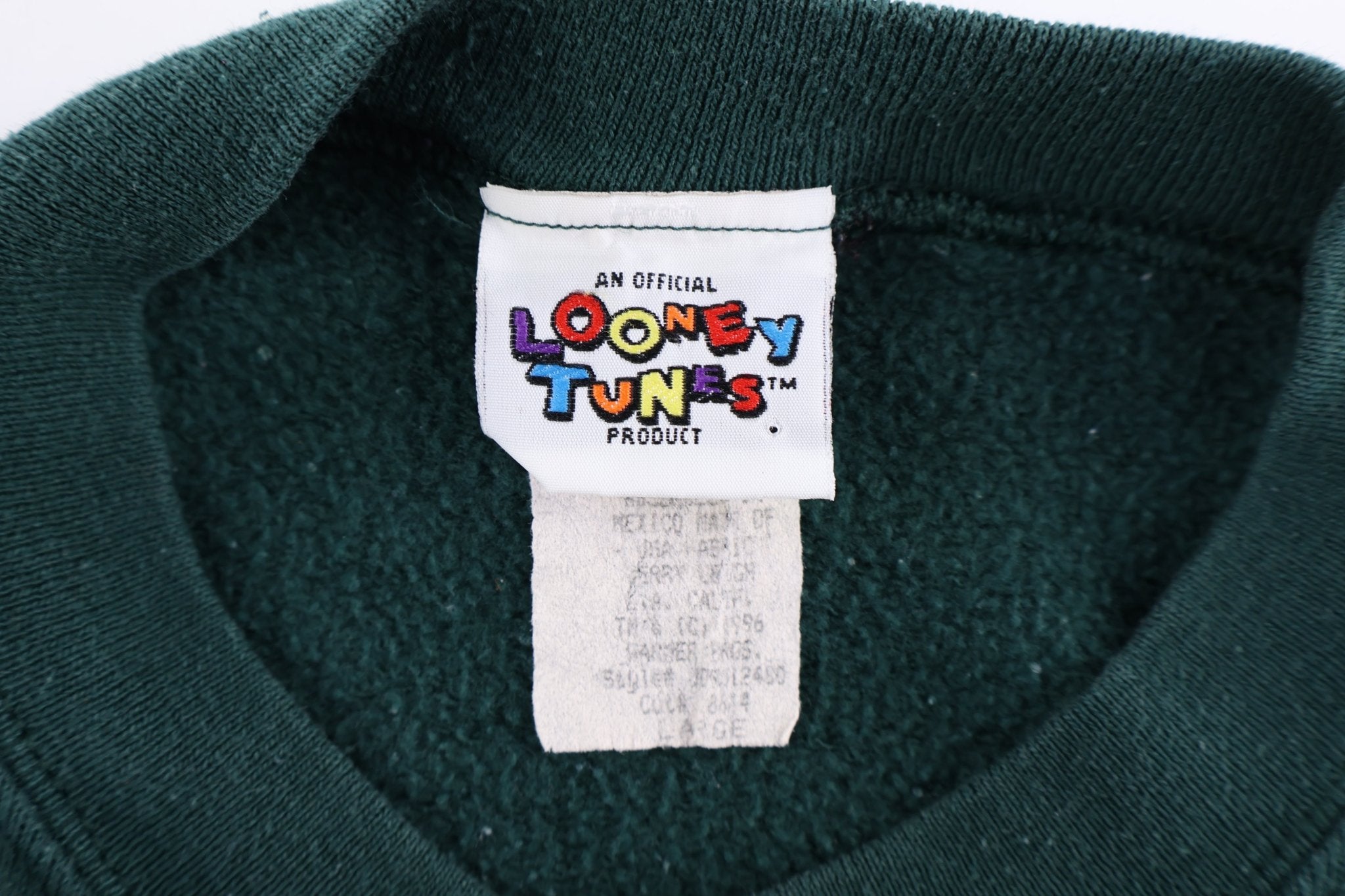 90's Looney Tunes Tweety Bird Graphic Sweatshirt - Sweatshirt - Thrifted Threads
